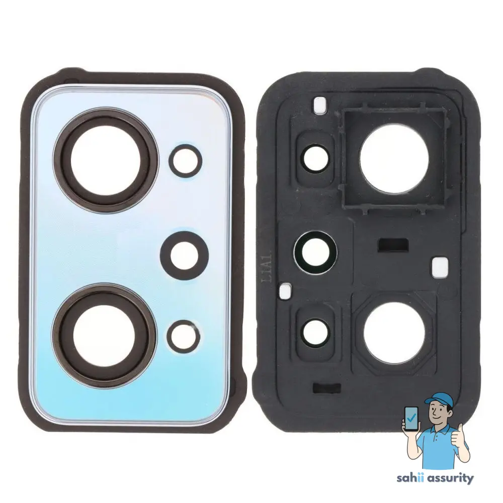 Camera Lens Glass with Frame for Realme GT Neo 2 Blue